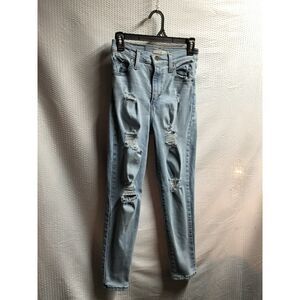 Levi Strauss High-Waisted Mom Jeans Distressed Size 25 | Vintage Fit